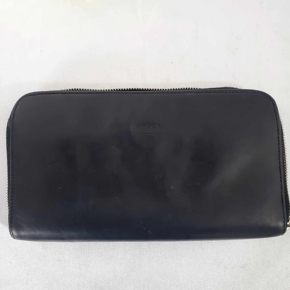 M0851 Black Leather Wallet - Picture 4 of 9